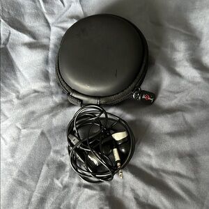 Bang & Olufsen Black Wired Earbuds with Case